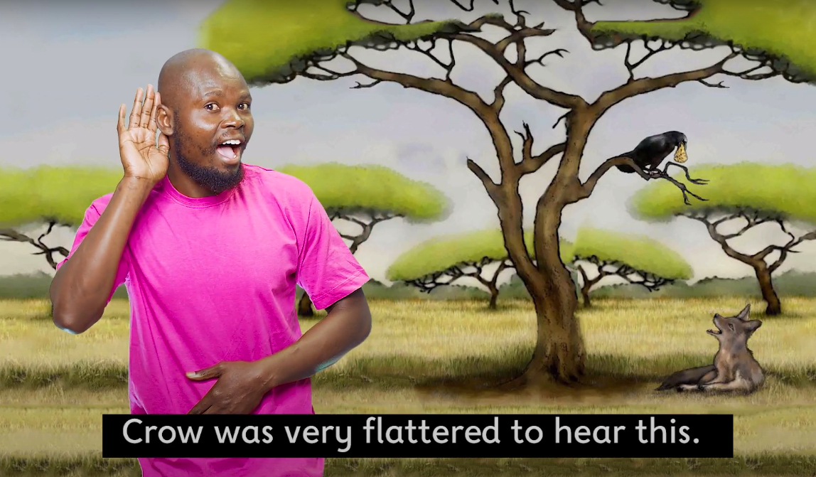 ReadingGCD's tweet photo. @signstvKENYA anchor Elvis Odhiambo has signed more than 15 storybooks in @ekitabu's Studio KSL for Digital StoryTime TV broadcast, airing twice-daily on Kenyan TV. Learn more about the #signlanguage books funded through our #SignOnForLiteracy prize! https://t.co/STqLKeZOQC https://t.co/iFO2Rjh7zo