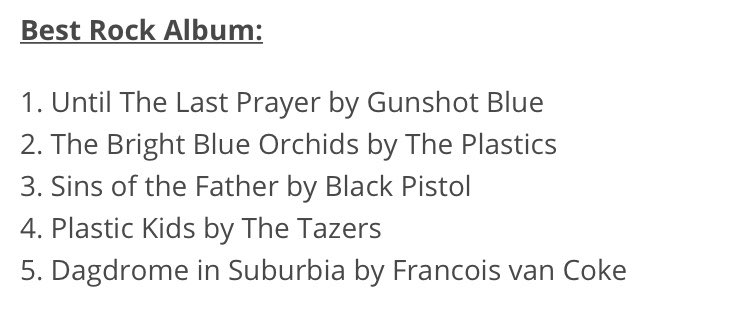 ThePlastics's tweet photo. SAMA Town here we come! 💙💙💙Your boys just copped their Third @TheSAMAs nomination 🥳 This time for Best Rock for our latest “The Bright Blue Orchids”🧿 Humbled thankful, proud 🕯Goodluck to all the Nominees @FrancoisVanCoke , @TheTazers ,@blackpistolband and @gunshotblueband https://t.co/p8n3taa1e3