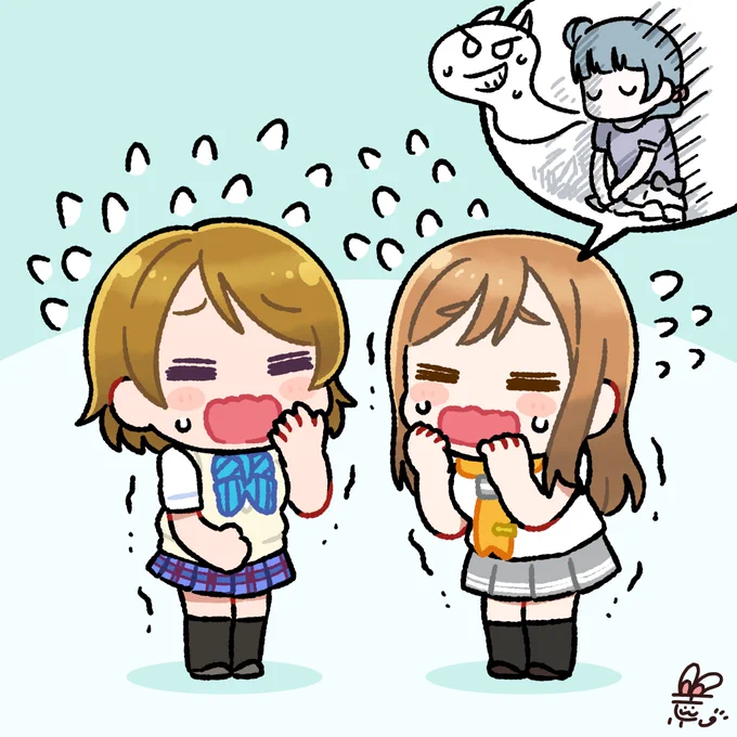 今日の毎日劇場のぱなまる
地獄のトライアスロンに怯える2人可愛い…めっちゃぼのぼの汗飛ばして会話してそう 