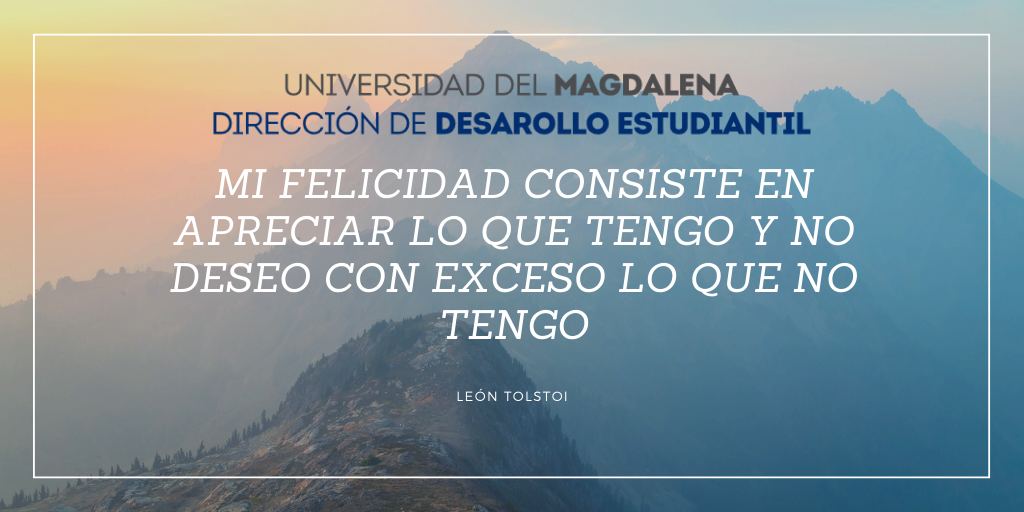 DesarrolloEstu2's tweet photo. #Cuentanos ¿En que consiste tu felicidad?
#Unimagdalena 
#UMenCasa https://t.co/u2JQSElqpO
