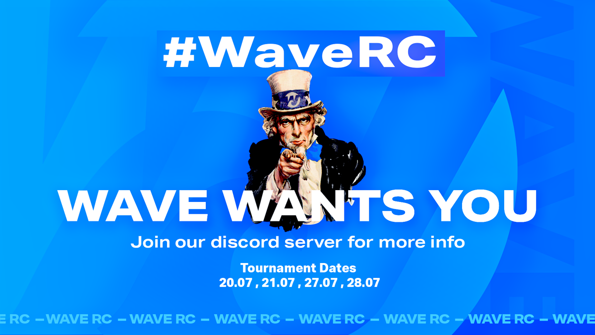 WaveAUT's tweet photo. #WaveRC is back! 🌊

Now is your chance to join the Wave Academy. 

Details for this #RC (Recruitment Challenge) can be found in our official community server. #wavecheck

 https://t.co/O8DuZcddSH https://t.co/3b2epwOJgF
