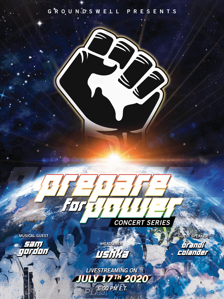 grndswell's tweet photo. For this Friday's #PrepareforPower concert, we’ll be joined by @ty_ushka and Sam Gordon — two DJs grounded in social justice — and @bcolander, a principal at The Raben Group. The incredible poster design was done by @Kdot4Prez.
https://t.co/yUUTd7lvW5 https://t.co/kstDcSDbLp