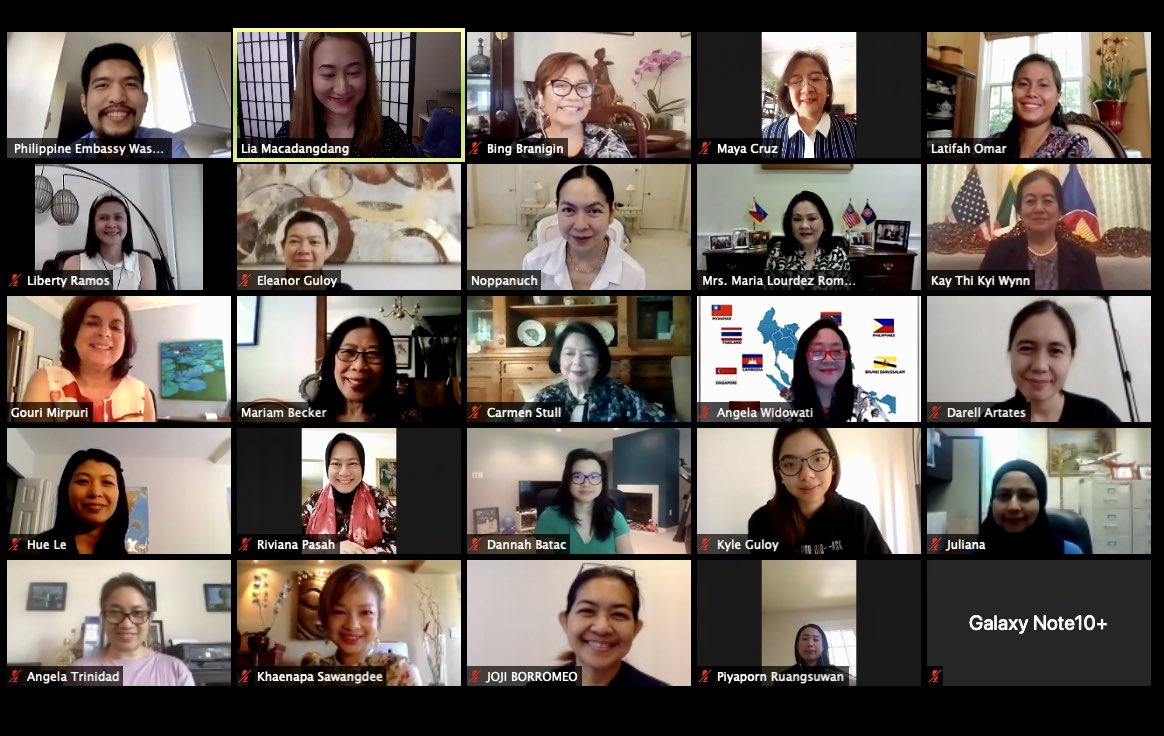 dc_awc's tweet photo. “The Therapeutic Power of Urban Gardening” webinar was a huge success! Thank you #AWCDC ladies. We are looking forward to more productive and interesting online activities in the future! #ASEAN #GreenMeditation https://t.co/F7AmlAm26U