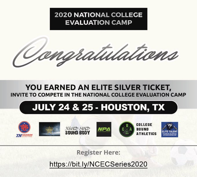 Thankful for invitation! <a href="/BuckFitz/">NPA/SUPERMAX 100</a> @V7Npa <a href="/teamtexas7on7/">Team Texas Elite</a> <a href="/FBUHouston/">H-Town</a> <a href="/fulshear_fball/">Fulshear Football</a> <a href="/catch_cover/">Catch Cover Elite</a> <a href="/bmecamps/">bmecamps</a>
