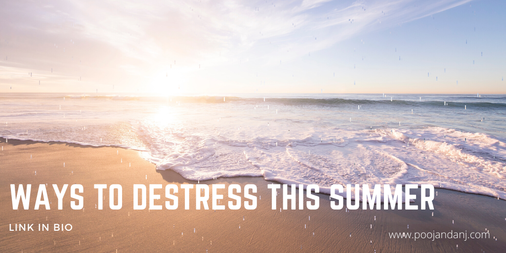 poojandanj's tweet photo. Looking for ways to de-stress this summer? Check out our newest post on a few activities we've been up to to unwind: https://t.co/y3n7nm0apd https://t.co/uHqrv6MsBb