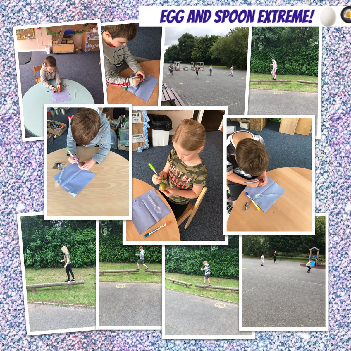 Monnow_Primary's tweet image. A lovely day spent with Group B today, new butterflies, painting rainbows and egg and spoon extreme! @Monnow_Primary #dosbarthopal