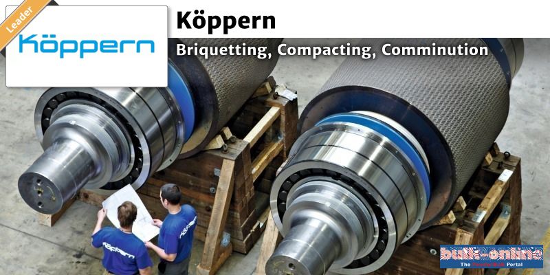 In cement production, Köppern High Pressure Grinding Rolls enhance the capacity of the downstream ball mill and reduce the total energy consumption of the grinding process by up to 50%. Learn more about Köppern on bulk-online: edir.bulk-online.com/profile/1706-k…