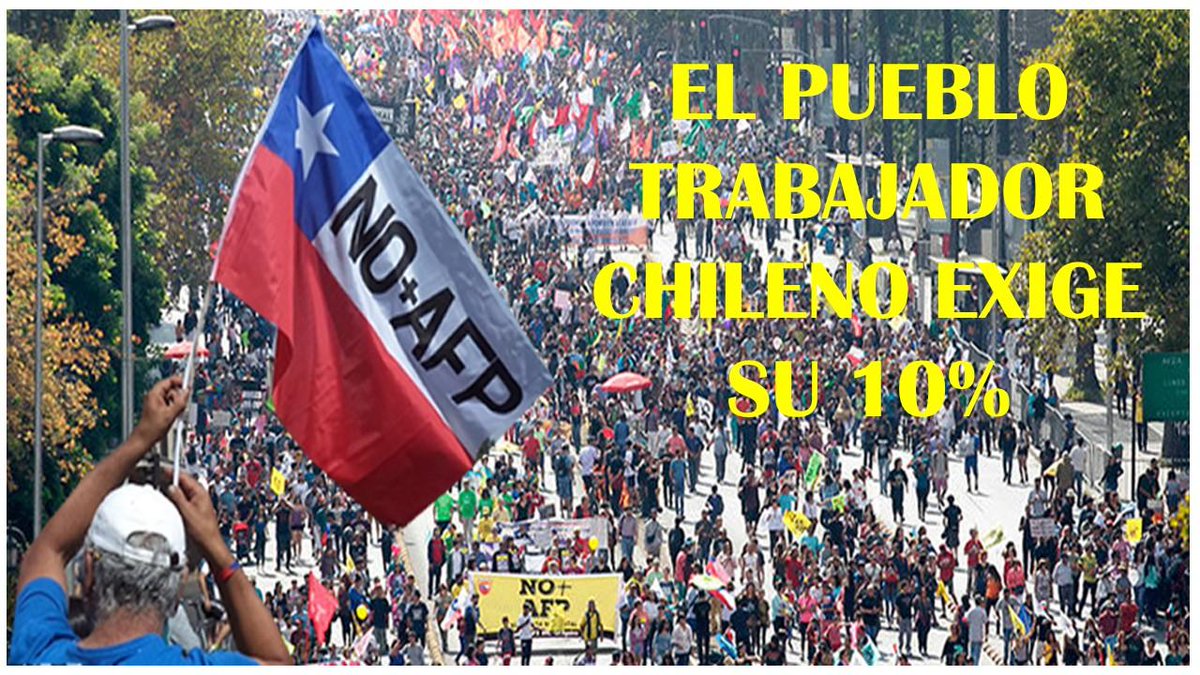 yonoquiero_tpp's tweet photo. #10porcientoAhora
#RetiroFondosParaLaGente
#NOmasAFP https://t.co/fxaTIhEPCO