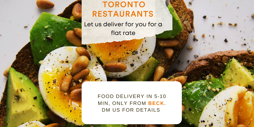 BeckTaxi's tweet photo. Need to get your delicious eats out to customers fast? We have fleets of vehicles that can deliver for you. We adhere to all safety guidelines. DM us for details. Beck helps you deliver. #ChooseLocal #SupportLocal #BeckDelivery #TorontoFoodDelivery https://t.co/iDNXev94Wm