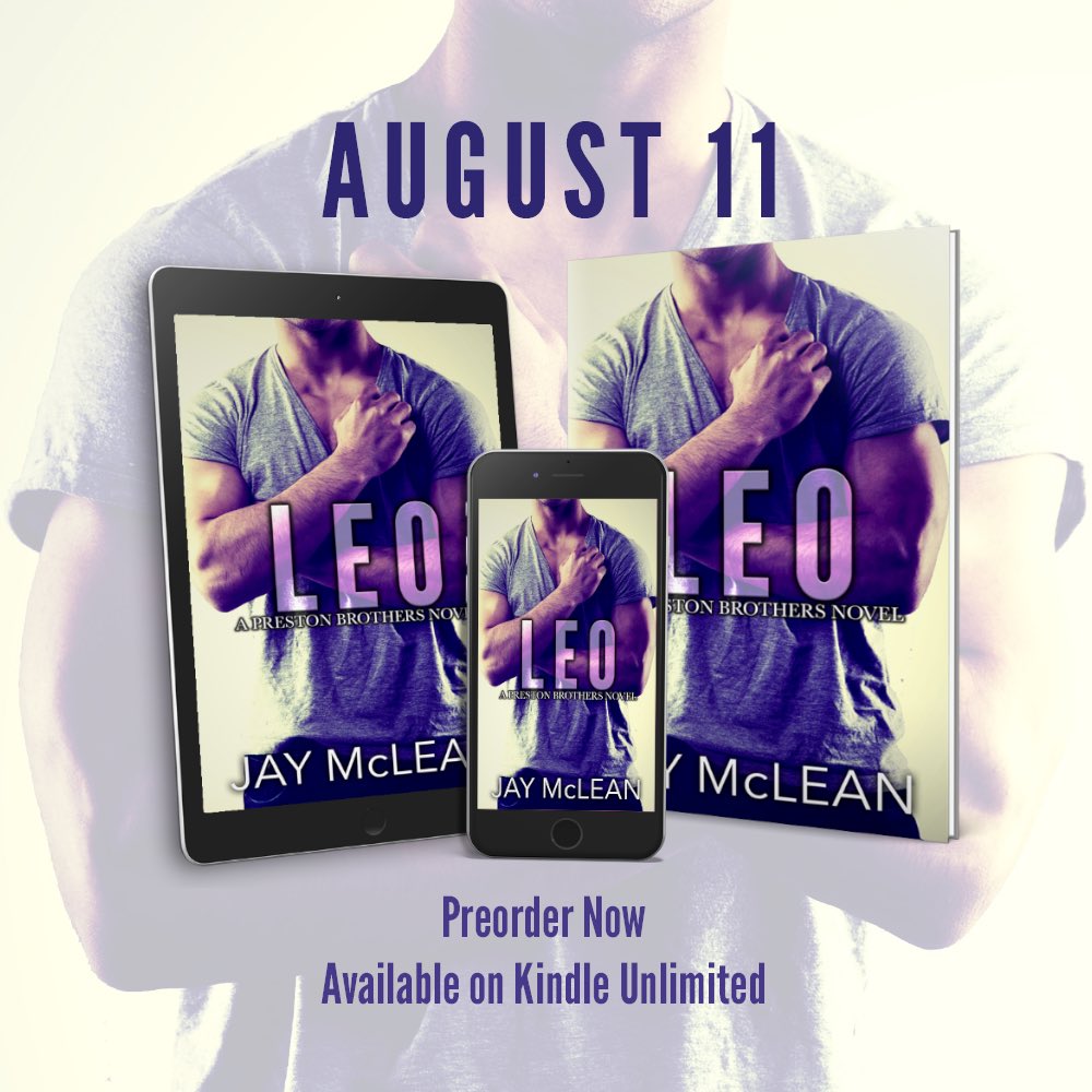 cantquitbooks's tweet photo. THE COVER OF LEO by @jaymcleanauthor is HERE, releasing 8/11! To read the blurb and enter the $50 GC Giveaway click here > https://t.co/NtHfmaHwo2
#LeoPreston #PrestonBrothers #JayMcLean #PrestonPunks https://t.co/Dc6ZIXydfH