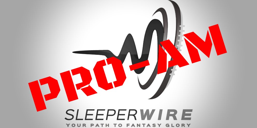 sleeperwireshow's tweet photo. It's #ProAm time everyone. Jump in & play against some of the best in the industry. @MarcasG is one of many pros that you can play against for a shot at the title! 👇
https://t.co/8NC86d0SNK
#Sleepers #BlitzCrew #SWPA5 #SWLL #FantasyFootball https://t.co/NnGVlwL5g0