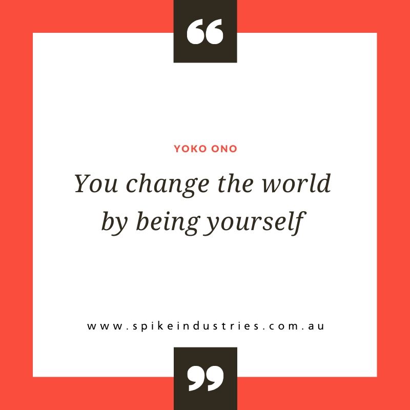 Be authentic. The world needs more of that. #QOTD #authenticity #careeradvice #recruitment