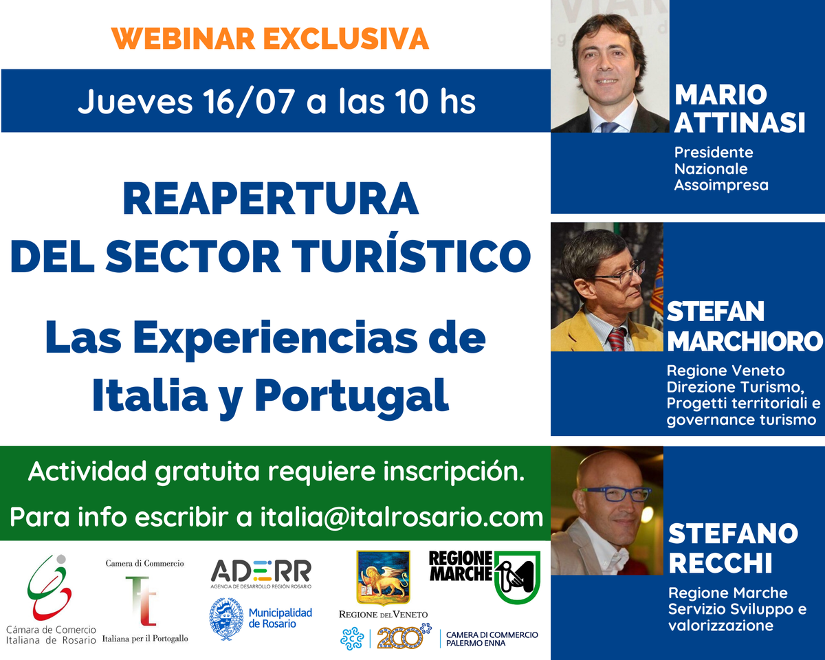 ADERRROSARIO's tweet photo. 📌Este Jueves no te pierdas la webinar GRATUITA‼️
Organiza la #CámaraDeComercioItalianaRosario junto a #ADERR y @MuniRosario https://t.co/v1nYklJUJj