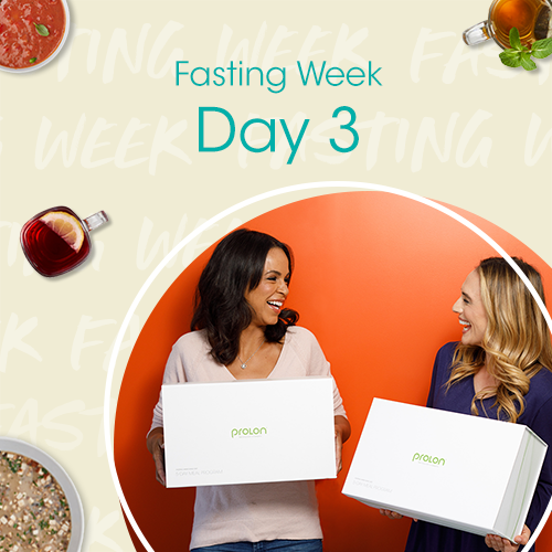 prolonfmd's tweet photo. It's Day 3 of Fasting Week! You are at the halfway point, which means your body is now hard at work performing vital functions. To help stay on track this week, keep reminding yourself why you took on this challenge, and why you will succeed in your mission 💪. #FastingWeek #Day3 https://t.co/WoWGSxc3Gs