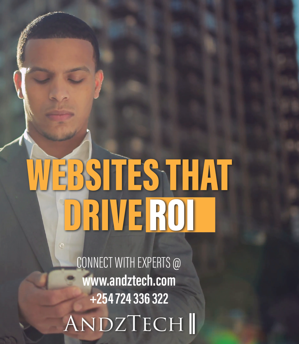 AndzTech's tweet photo. Your Website is your "Always Open Office" Make sure it coverts all leads to returns.
Talk to the experts!
0724336322 | https://t.co/h2JrD844QS

#big4agenda #ARSLIV #tesabynadia Otieno #ScorewithAbsaOne Kikuyu #Uradi Uhuru https://t.co/W87EpeM7yx