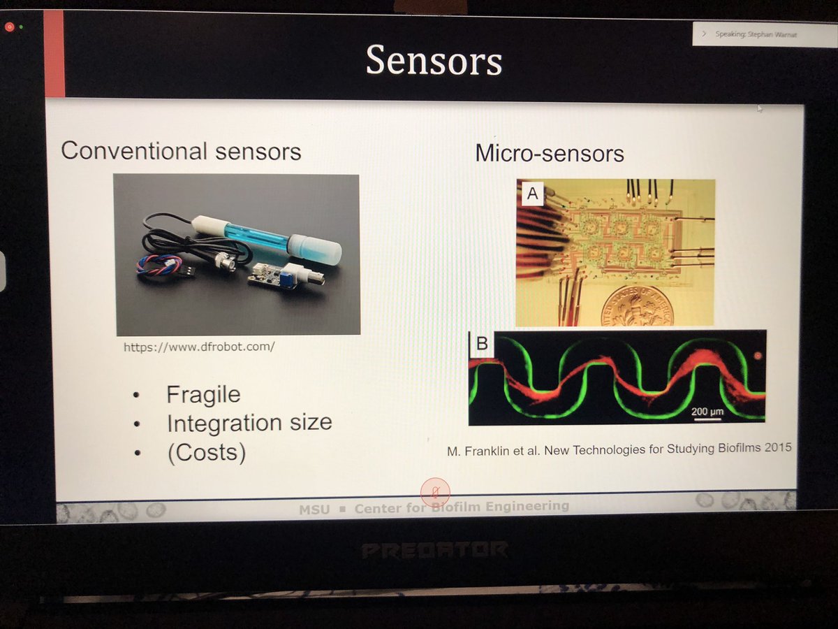 HKNVee's tweet photo. In situ biofilm sensing in the context of industry (e.g water industry) from an engineers perspective - by Stephen Warnat
#MBM2020 #MBVM2020 #Biofilm https://t.co/tgaJH35pEN