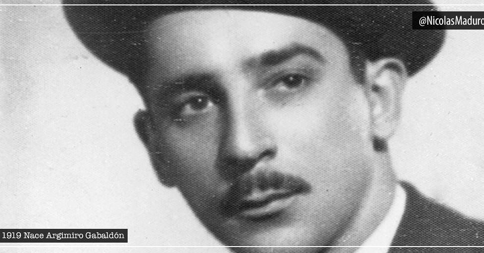 .<a href="/nicolasmaduro/">Nicolás Maduro</a> Somos la vida y la alegría, en tremenda lucha contra la tristeza y la muerte. Argimiro Gabaldón.
A 101 años de su natalicio, rendimos tributo a la creación sublime y lucha del Comandante Carache. Líder y poeta, que amó con frenesí a nuestra Patria.