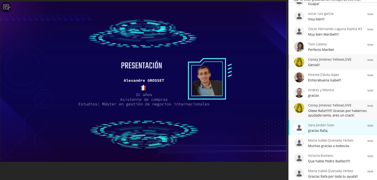 𝘈𝘭𝘦𝘹𝘢𝘯𝘥𝘳𝘦 𝘎𝘙𝘖𝘚𝘚𝘌𝘛 es otro #𝐜𝐨𝐰𝐨𝐫𝐤𝐞𝐫 que está presentado en el #demoday su proyecto del Centro de Ocio "𝐋𝐀𝐒𝐄𝐑 𝐏𝐋𝐀𝐍𝐄𝐓".