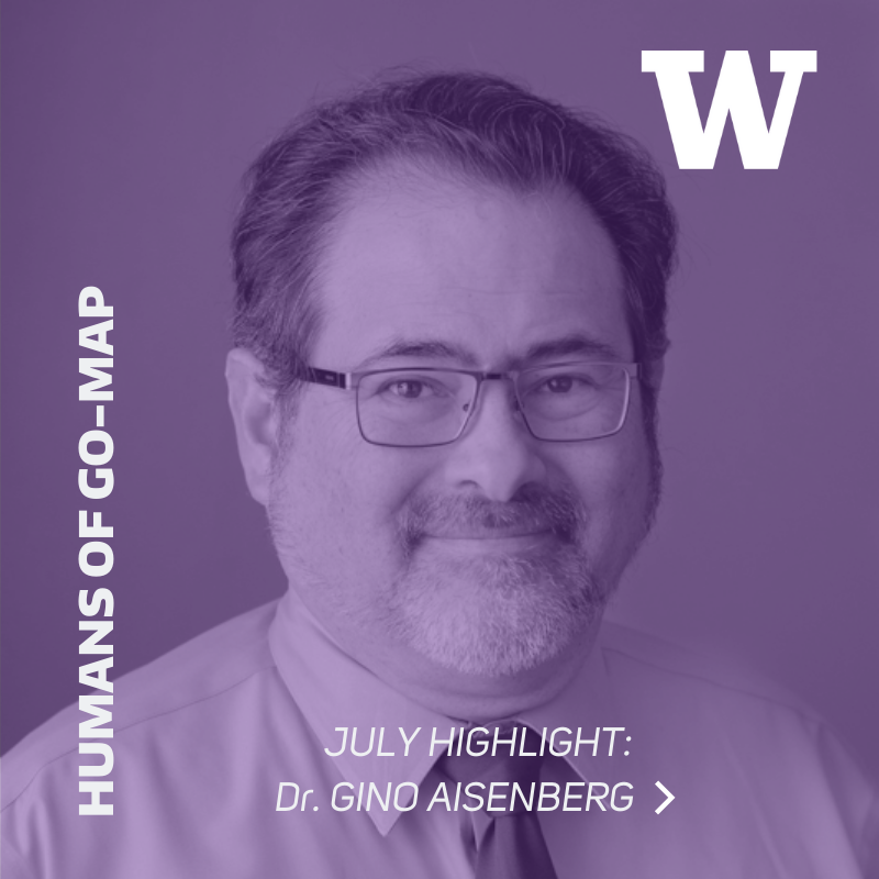 UWgsee's tweet photo. July Humans of GO-MAP features Dr. Gino Aisenberg
Dr. Aisenberg is the Associate Dean for Diversity and Student Affairs at the UW Graduate School. This month is his last month as the Associate Dean. Thank you, Gino! We will miss you :)
#UWGradSchool #UWGOMAP #HumansofGOMAP https://t.co/ISTxCDLT6M