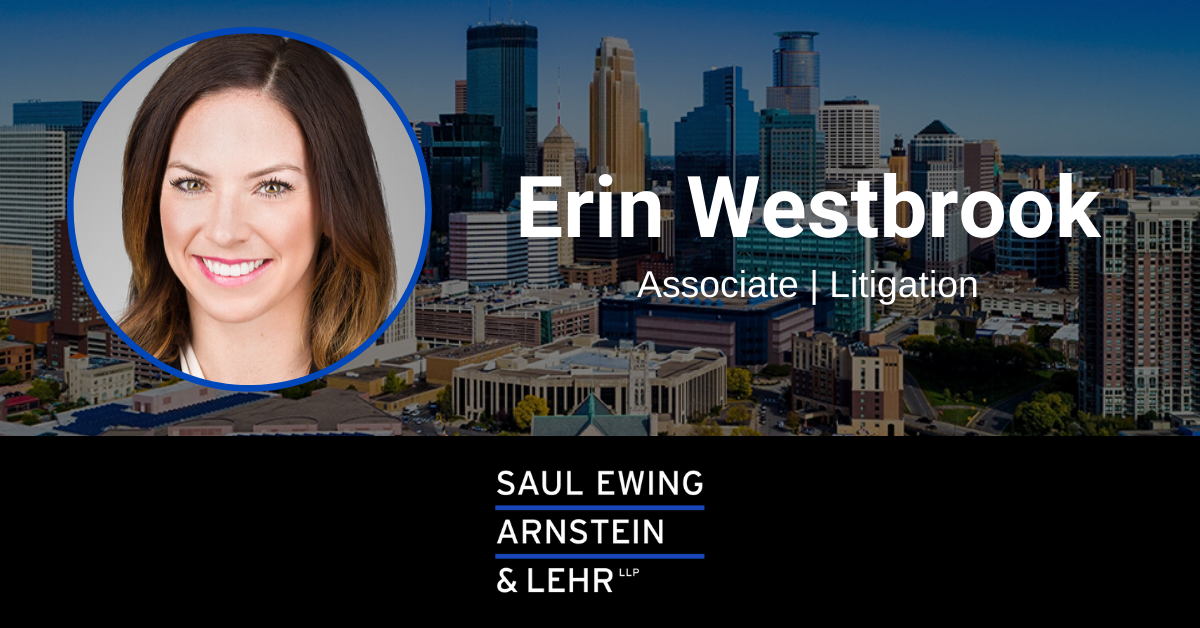 SaulEwing's tweet photo. Proud to share that lawyer @ErinEWestbrook was recognized as a 2020 Up &amp; Coming Attorney by @LawyerMN! Read more about this distinguished honor... https://t.co/Vu84IfikCf. #mpls #lawyer https://t.co/G1FS8Z6Pmx