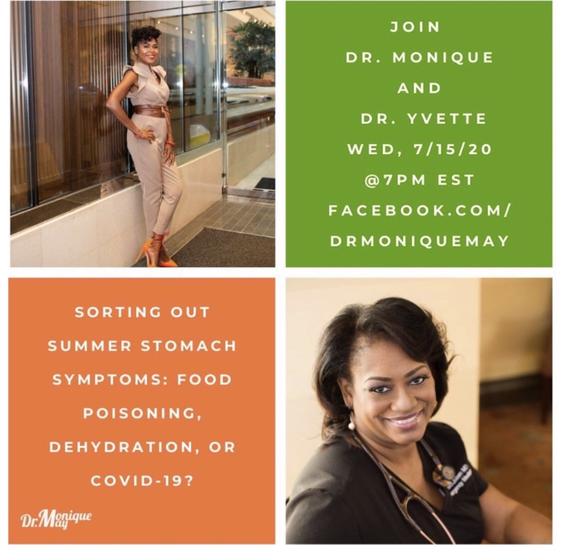 DrMoniqueMay's tweet photo. JOIN US TODAY‼️ @7pm EST https://t.co/OyWE3JHedh .Join me and my guest Dr. Yvette as we deep dive on this sensitive subject. 
@drtravel911 https://t.co/dOOx7pXtp5