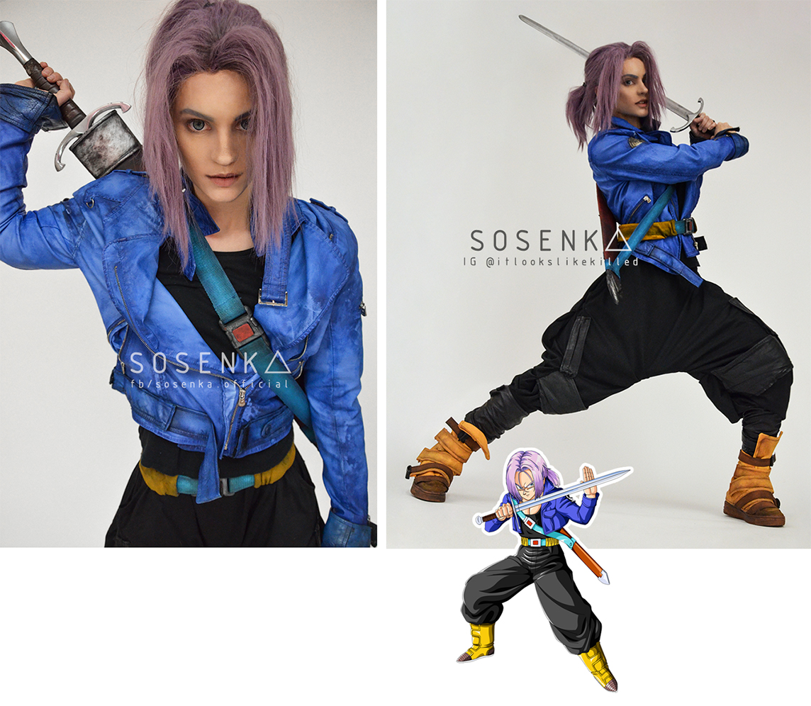 Dragon Ball Super Future Trunks Cosplay Costume