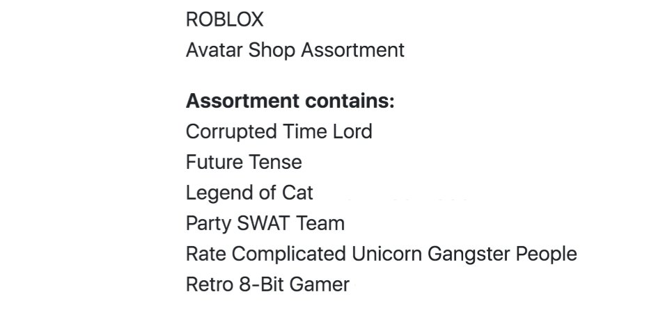  Roblox Avatar Shop Series Collection - Corrupted Time