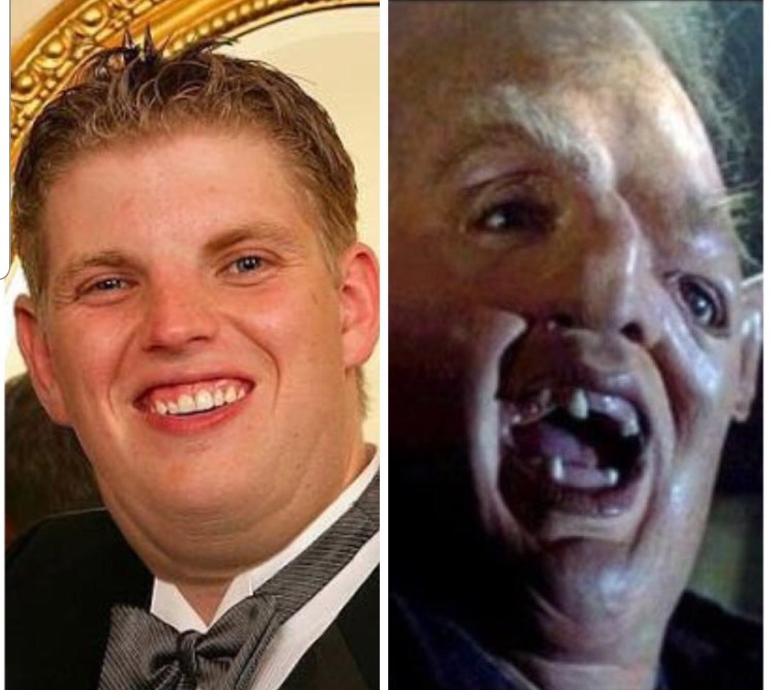 Lovliny1's tweet photo. @EricTrump #WretchedFamily #LockHimUp #LockThemAllUp #BadGeneTrumps #RedHatDunceCap #NeverForgetTrumpCorona #TrumpLiedPeopleDied https://t.co/0TA0eaWUY7