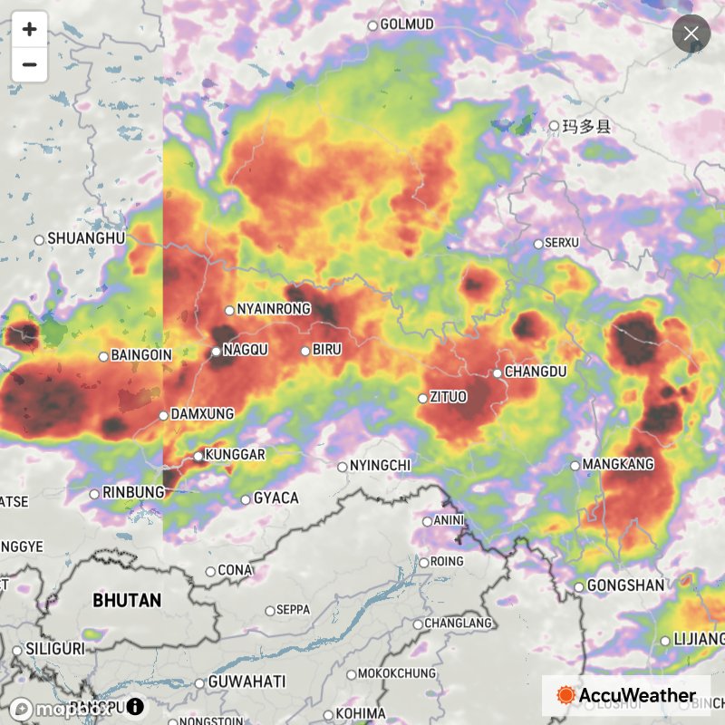  #ThreeGorgesDam #Yangtze  #ChinaFloodingUpdated Weather Satellite: Origination point Yangtze River Tibetan Plateau July 15 -