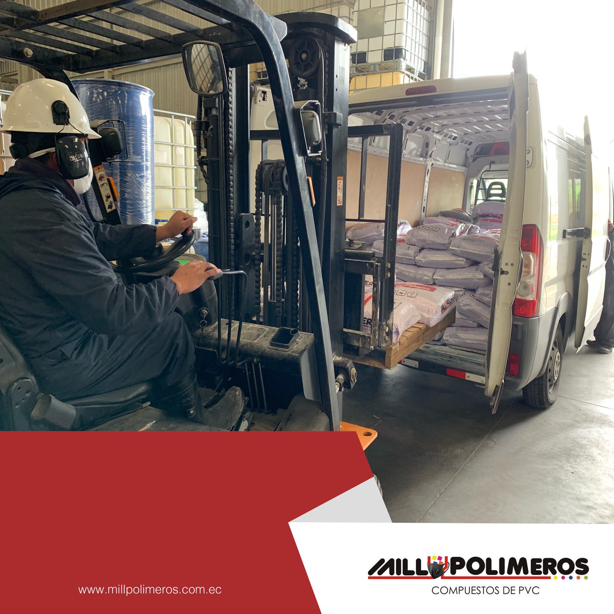 Contamos con una logística de primer nivel para la entrega a tiempo de todos nuestros productos. 🚚

#millpolimeros #pvc #compuestosdepvc