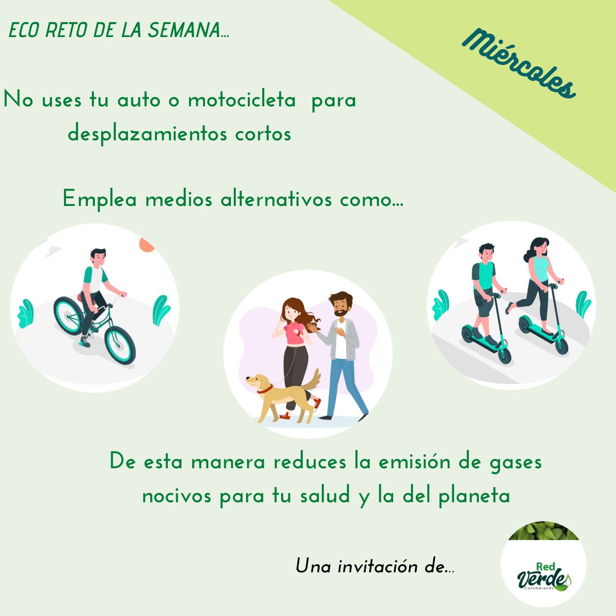 RedVColombia's tweet photo. ECOreto día 3: Acciones para cuidar tu salud y la del planeta. #RedVerdeColombia
#RedVCol
#PlanetaSanoGenteSana https://t.co/CPGKPU0KpP