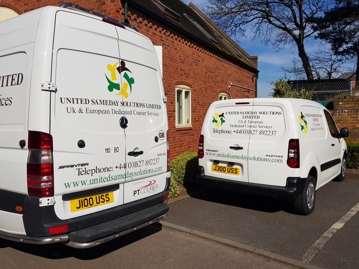 UK , Ireland &amp; European express couriers . 
Collections within 30 - 60 minutes . 
A family run business with many years experience .
Dedicated , reliable nationwide sameday deliveries
unitedsamedaysolutions.com
01827 892237