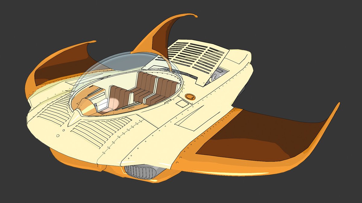 Any #ChronoTrigger fans out there? I was digging around some of my old work and found this awesome time traveler!
  
Made in #Maya and I believe I rendered it out in #Mentalray back then: 
#3dmodeling #3dart #epoch #fanart #celshading