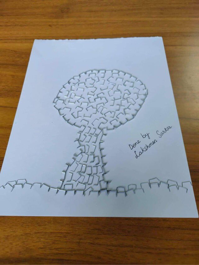 LSKOLKATA's tweet photo. @KangaroKGOC @india4contests @Contest_Hub @ContestInMumbai @ContestsInIndia @ContestPune @ContestJinn @contestinIndia @ContestIndiaa @ContesttIndia #ContestAlert
#Contest #ContestAlertIndia #StapleArtist

Here is my second entry of staple art . https://t.co/caqHDWfZRy