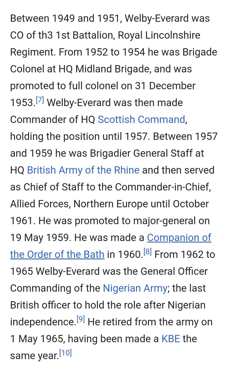 walegates's tweet photo. Major General Christopher Welby-Everard was the Head of the Nigerian Army until 1965.
@DeleOgunAuthor #AfatherlessPeople
Really enjoying the naija party politics of the 50s & 60s but I'm angry at the same time. Egos & lack of trust has doomed the 🇳🇬project
Well Sourced. https://t.co/gSYnXUkKIy