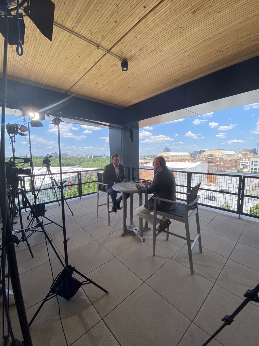 WorkWestMidtown's tweet photo. .@Hines Managing Director @HeagyJohn recently sat down with key industry professionals to discuss the growth of #WestMidtown. Check out this behind-the-scenes look of our upcoming video series, "Why West Midtown," featuring these interviews and more. #WorkWestMidtown https://t.co/tFfv09IT5l