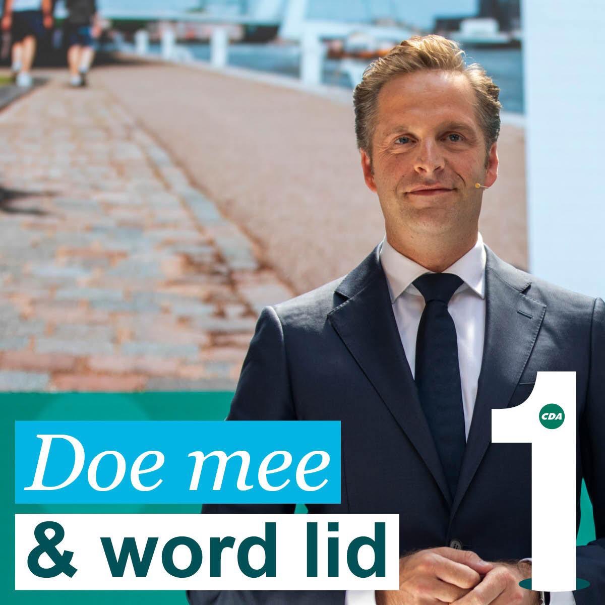 Doe mee word lid van de meest democratische partij van ons land. Word lid van het CDA en werk aan een land dat wij door willen geven aan de volgende generaties. cda.nl/partij/doe-mee…