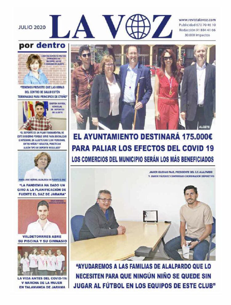 Hay que reconocer que los más de 18 mil euros (más de 3 millones de pesetas) que nos dejamos en la revista La Voz al año por lo menos algunos le están sacando partido.
Nuestro particular CIS de Tezanos
#CIS #Algete 

revistalavoz.com/explorer/files…

revistalavoz.com/explorer/files…