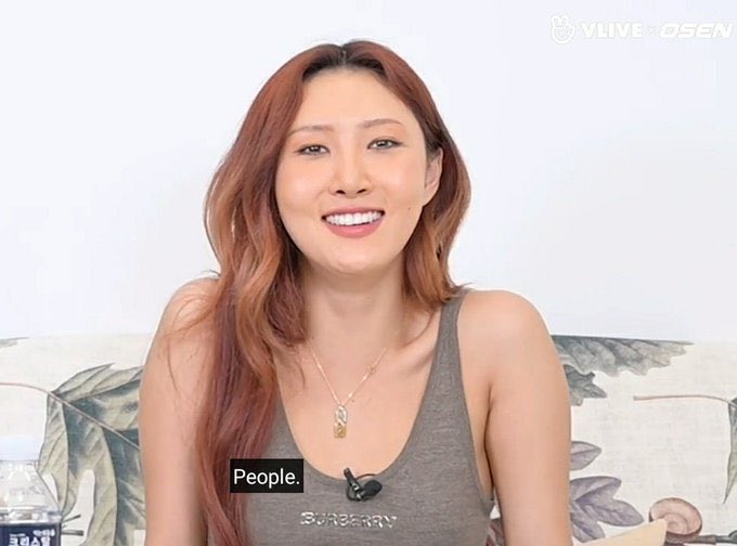 Her answers to questions in this interview was so sad but she said them with a smile Link :  http://www.vlive.tv/video/202706 