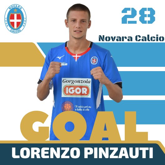 Novara__1908's tweet photo. CORREZIONE
La prima rete è stata segnata da Pinzauti
#CAPNOV 0️⃣-1️⃣
#ForzaNovara #AndumaFiöi #playoff https://t.co/1MsPdJnbNB
