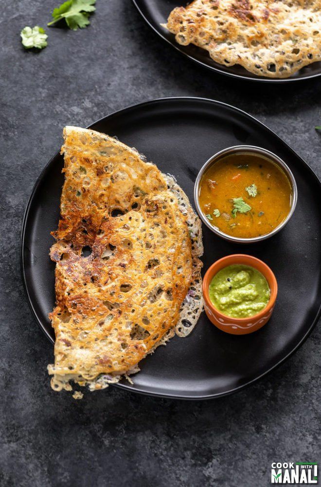 Rava dosa and vada (they have variations) South India has a whole different varieties of cuisines of their own which is different than North India
