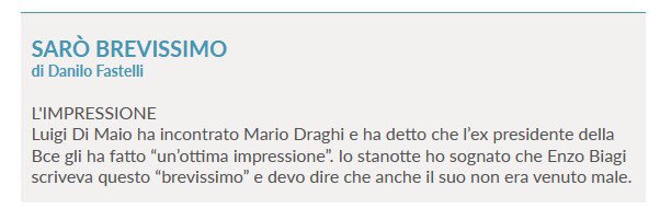 fbrancoli's tweet photo. Come fare la differenza, in poche righe: il “sarò brevissimo” di oggi scritto da @dfastelli per la newsletter de @iltirreno. #daleggere https://t.co/achGxQ5E3v