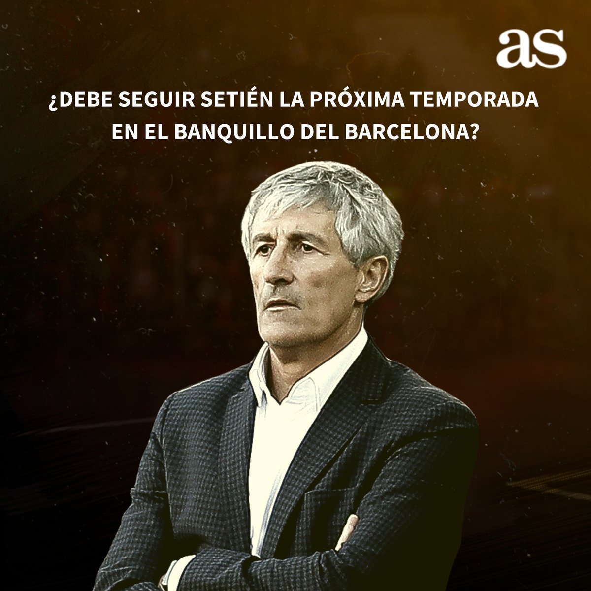 diarioas's tweet photo. 🤔 ¿Crees que Setién debe seguir en el Barça la próxima temporada?
🔁 Sí
❤️ No https://t.co/5xwKeTmTUB
