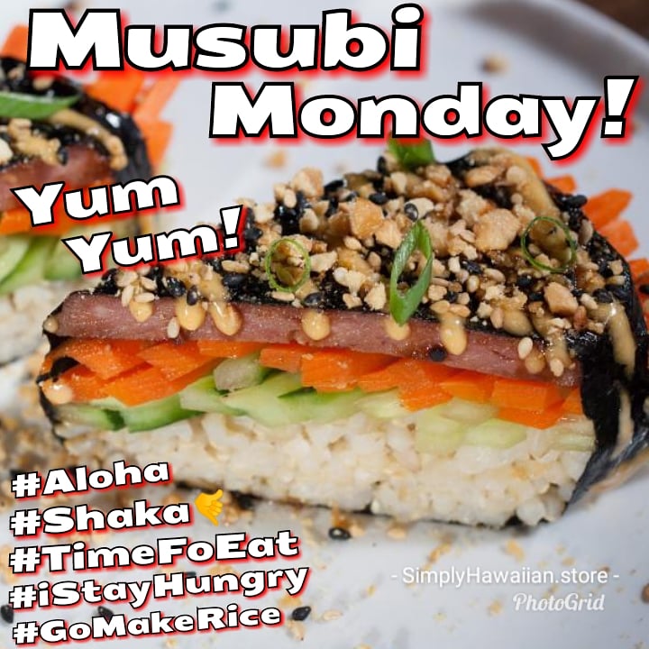 SimplyHawaiian's tweet photo. It's Musubi Monday!
This looks onoliciuos!
#iStayHungry #TimeFoEat #OnoKineGrinds
#Aloha #Shaka🤙
https://t.co/E0iOY4lWtv https://t.co/4nQfhU0Wor