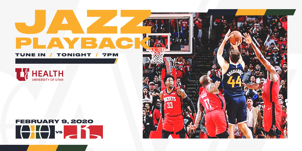 utahjazz's tweet photo. hey siri show us a game that never gets old
πΊ: @ATTSportsNetRM
β°: 7:00PM MT
#JazzPlayback | @UofUHealth https://t.co/MwoTnkRFDc