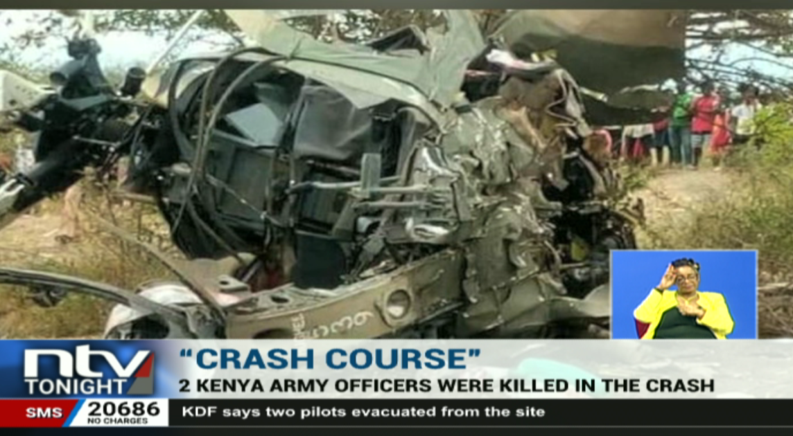 Ntv Kenya On Twitter Two Kenya Defence Forces Pilots Have Died After Being Involved In A Helicopter Crash The Department Of Defence Says The Helicopter Was On A Training Flight Before The
