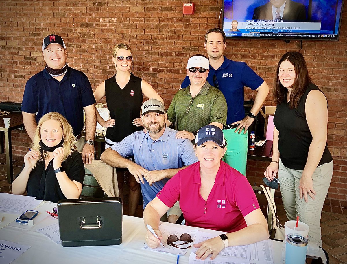 WTCCFoundation's tweet photo. Today was a little different, but it was still #awesome. Thank you to @CMAA_NC for their annual golf outing which raises 💰 for @waketechcc scholarships! 🏌️ https://t.co/uZaQIWTJVr