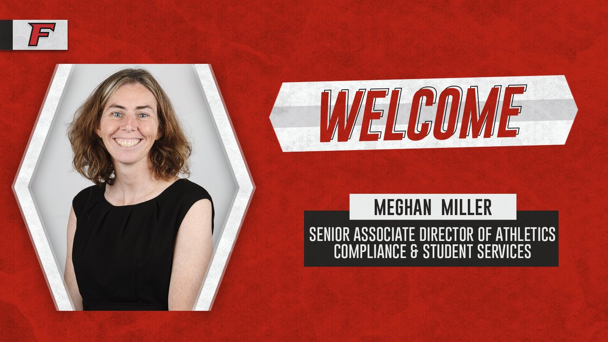 FairfieldStags's tweet image. Welcome Meghan Miller to @FairfieldU as our Senior Associate Director of Athletics for Compliance &amp;amp; Student Services!

📖 bit.ly/304M78N

#WeAreStags 🤘