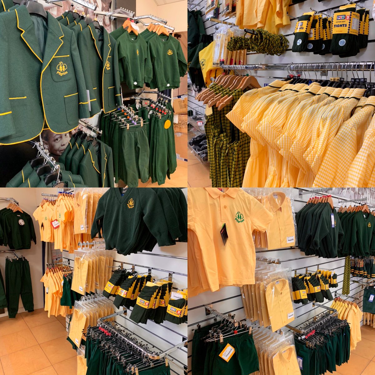 NoLimitzSports's tweet photo. Appointments now being taken! As part of our Covid-19 safety measures all school uniform fittings are by appointment only. Please don��t leave it to the last minute we are fully stocked and ready when you are. Please click here to book https://t.co/vjUpt9k0Cr @PilgrimsPrePrep https://t.co/oB24o6Kjmu