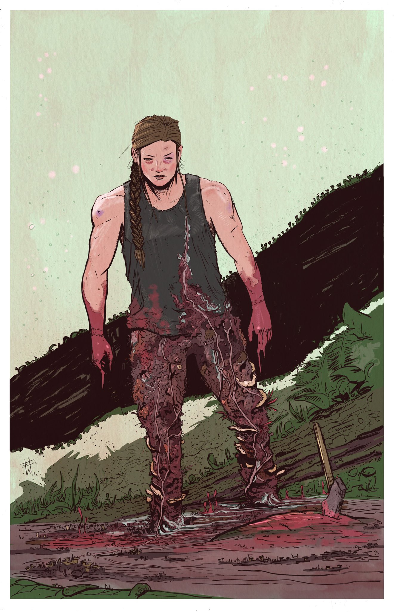 The last of us 2 fan art outlet